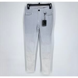 Black Orchid Denim NEW Skinny Jeans Sz 27 SAMPLE Gray Ombre Stretch